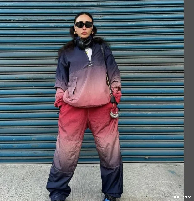 RIPSTOP Line M Gradient TRACK PANT Reflective LX S Pants Sports 0729